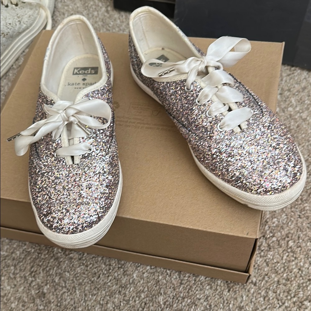 Keds Kate Spade Glitter Sneakers